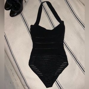 Ronny Kobo stretch knot harness bodysuit  never worn